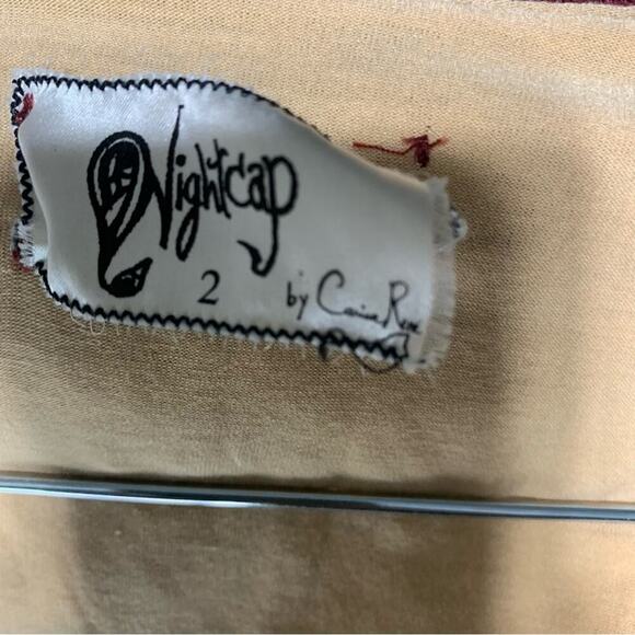 Nightcap revolve boho lace plunging romper celebrity favorite medium concert - Picture 8 of 9